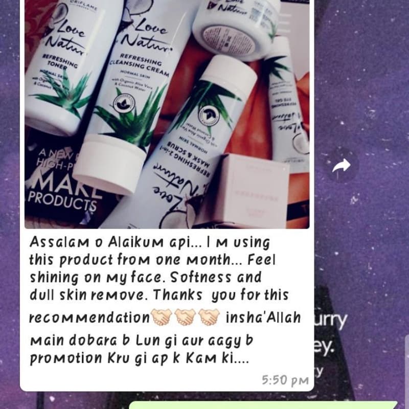 Love nature aloevera n coconut water facial kit