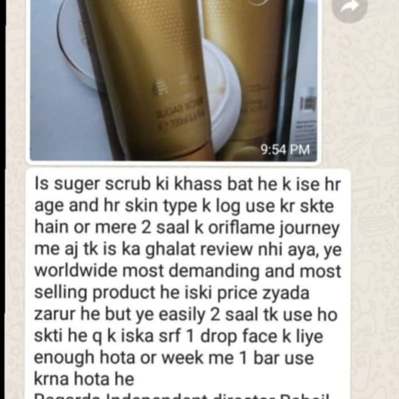 Milk n honey Gold sugar scrub