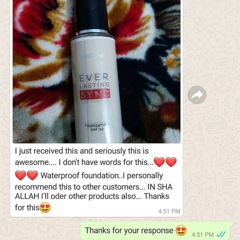 Everlasting foundation spf 30