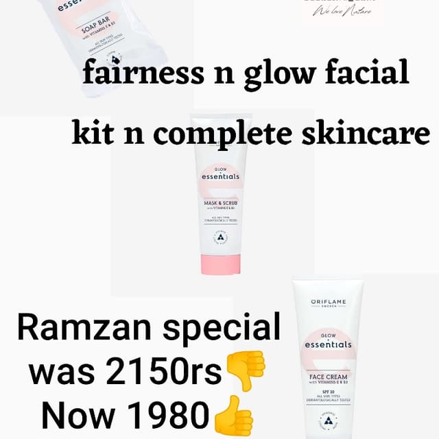 Fairness facial kit